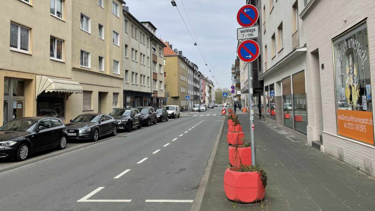 Parken an der Lange Straße, Zone 3 (Foto: Jan Eckhoff)