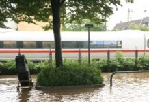 Hochwasser in Wehringhausen